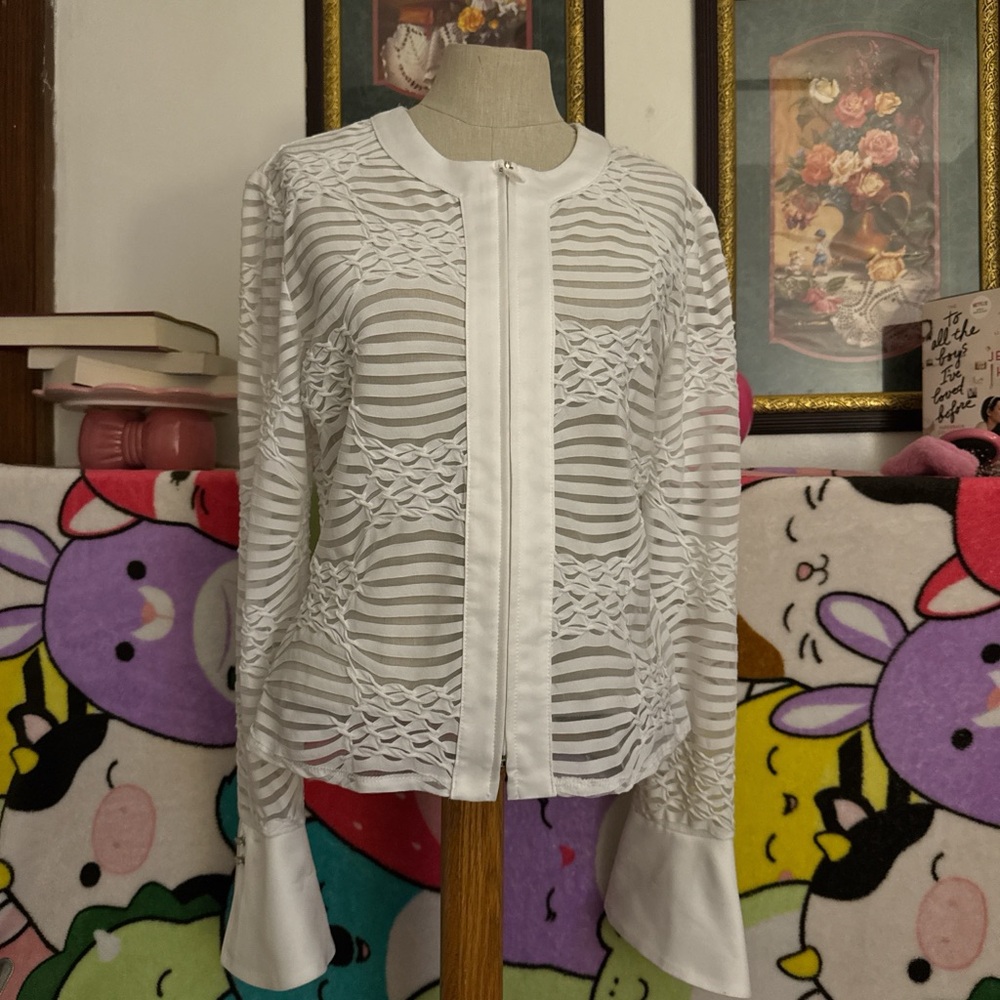 White cocktail jacket